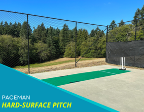 The Paceman Hard Surface Pitch