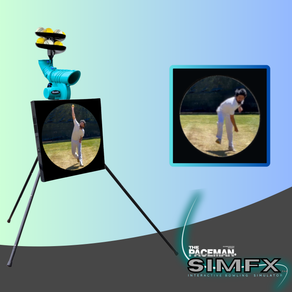 Paceman SimFX Interactive Bowling Machine